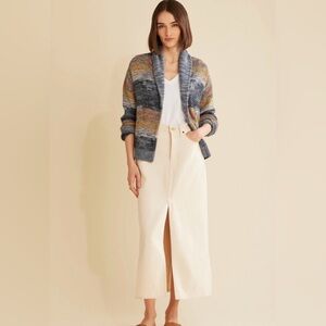 NWT PENDLETON Ellis Cove Cotton Cardigan sweater size S retail $199